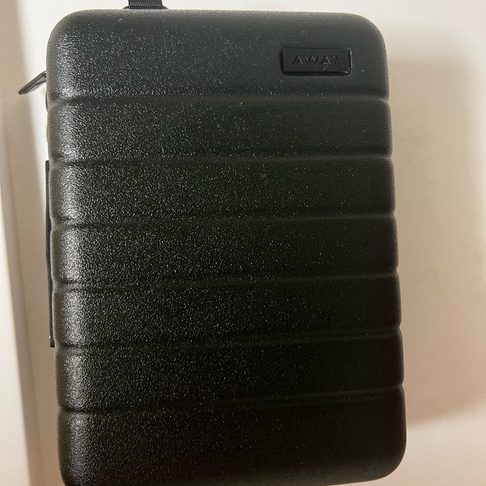 Never Used Green Away Suitcase Toiletry Case